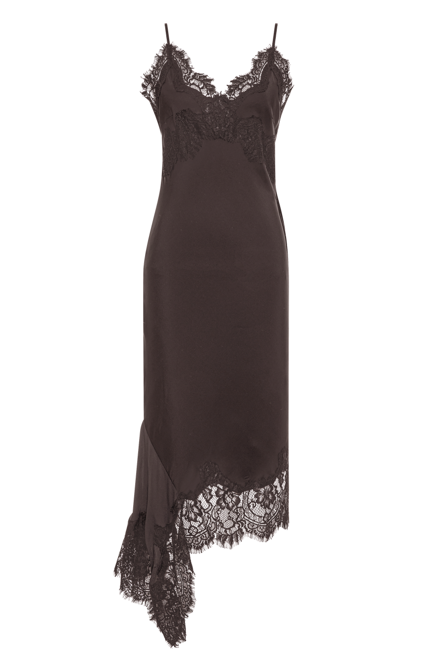 Gold Hawk Emma Sheer Bottom Slip Dress