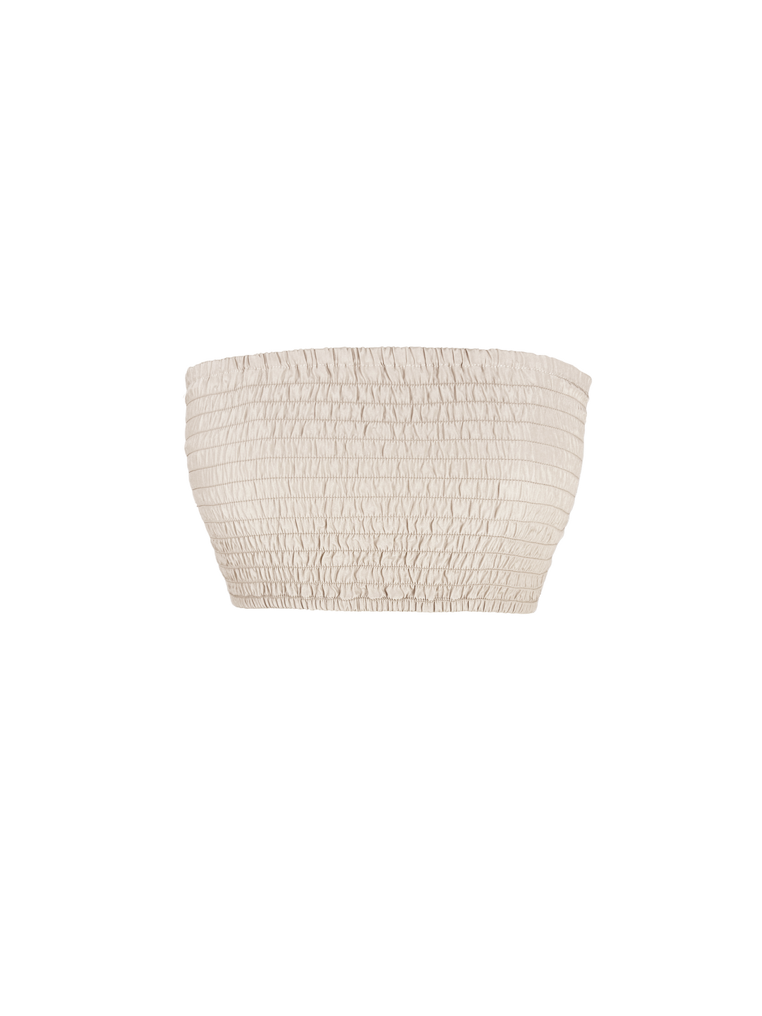 Gold Hawk Ciara Silk Smocking Bandeau