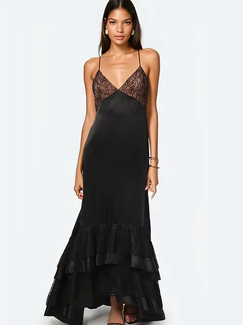 CAMI SEVILLE DRESS BLACK