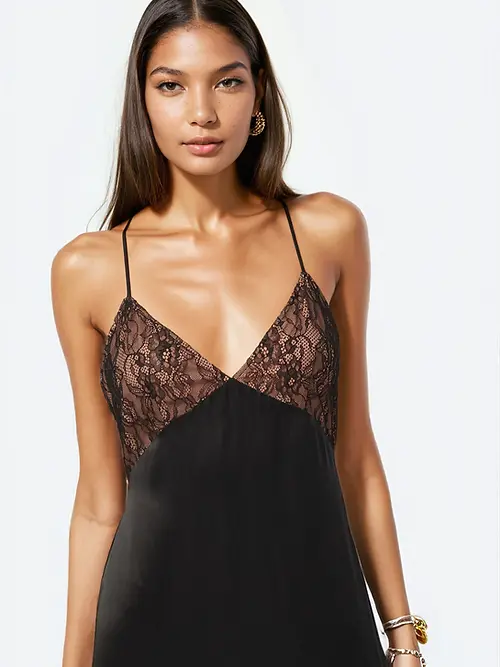 CAMI SEVILLE DRESS BLACK