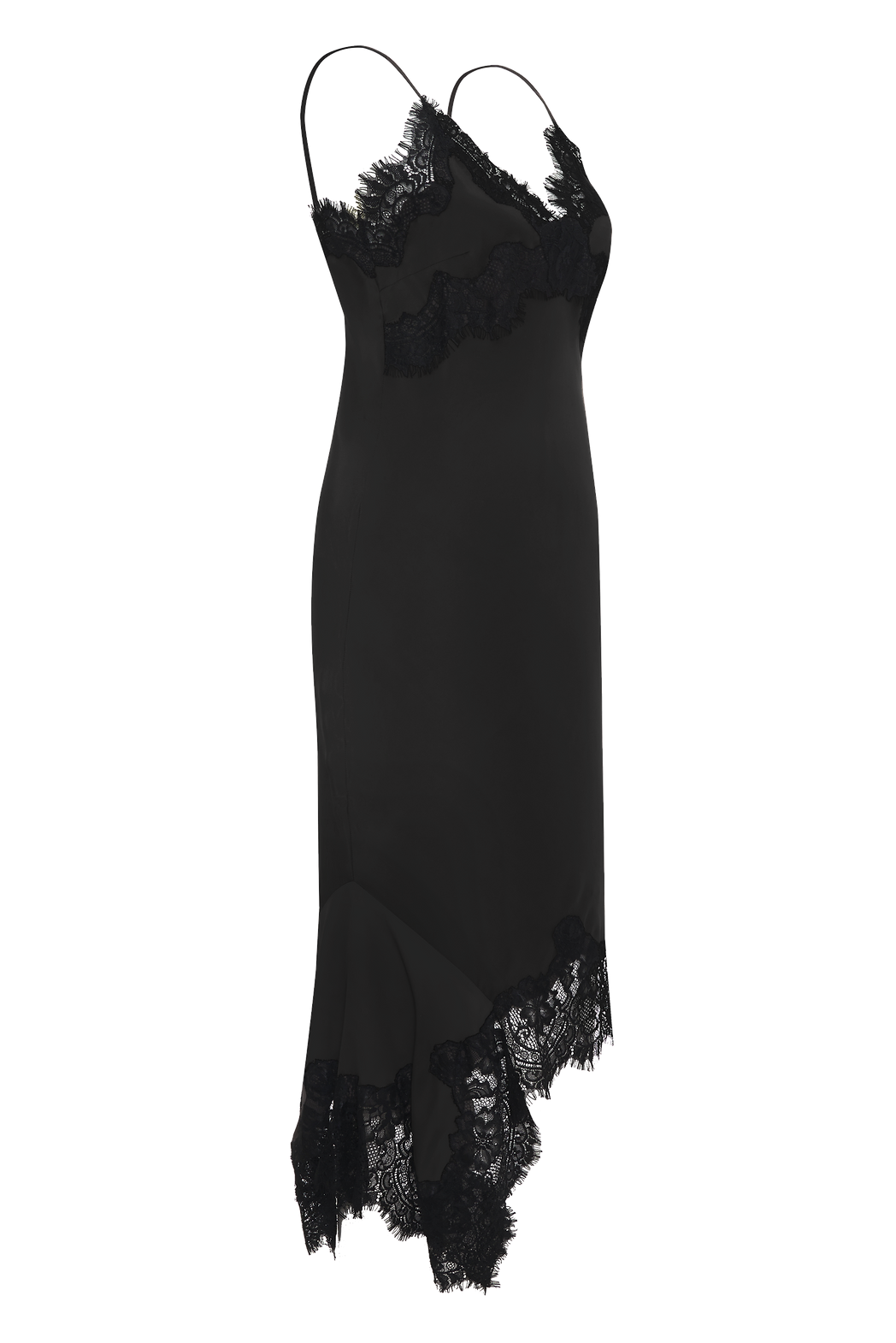 Gold Hawk Emma Sheer Bottom Slip Dress