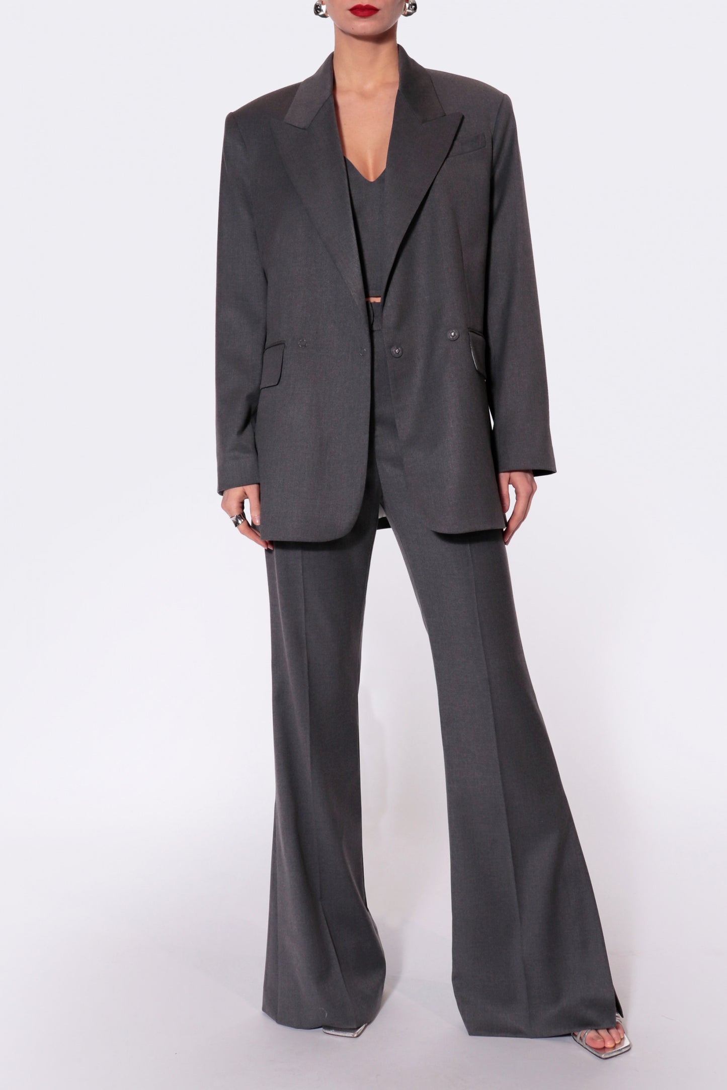AGGI Blazer Blair Graphite Melange