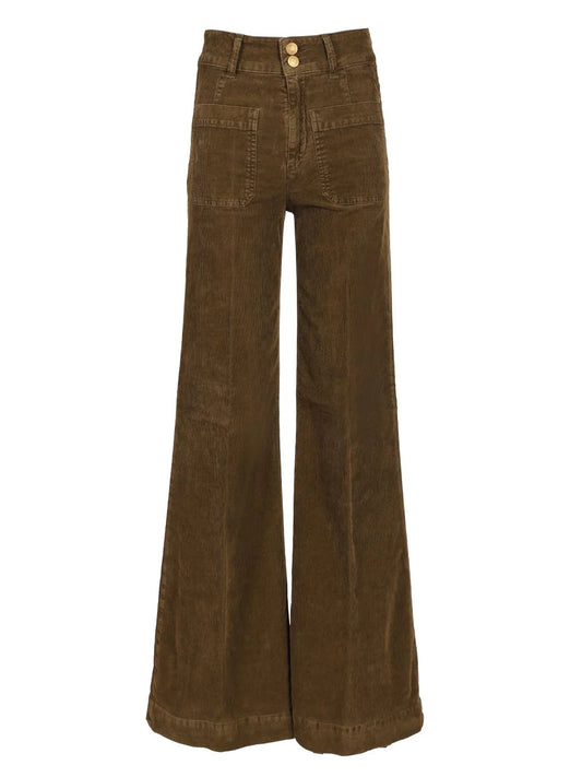 Pantalone Jane - Camel Corduroy