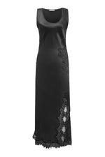 Load image into Gallery viewer, Gold Hawk Cara Luna Sleeveless Bias Dress
