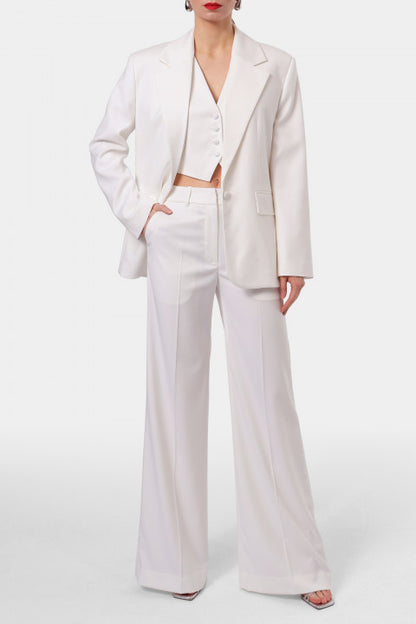 AGGI FRANZI OFF WHITE PANTS