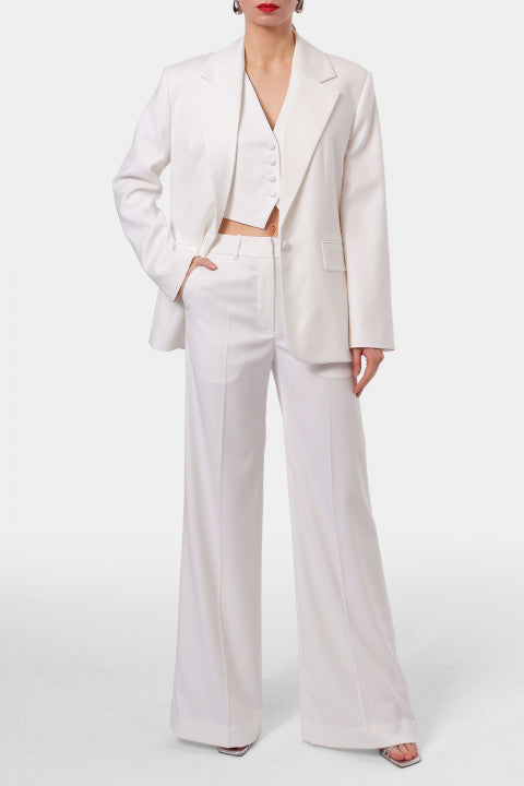 AGGI FRANZI OFF WHITE PANTS