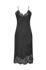 Load image into Gallery viewer, Gold Hawk Grace Lace Silk Dress
