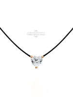 Load image into Gallery viewer, Redline Necklace Sa Bien-Aimé Black
