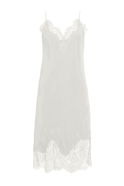 Gold Hawk Grace Lace Silk Dress