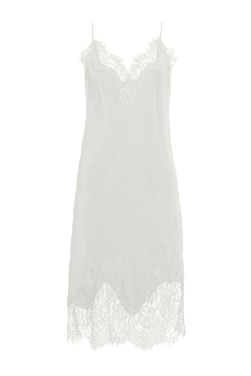Gold Hawk Grace Lace Silk Dress
