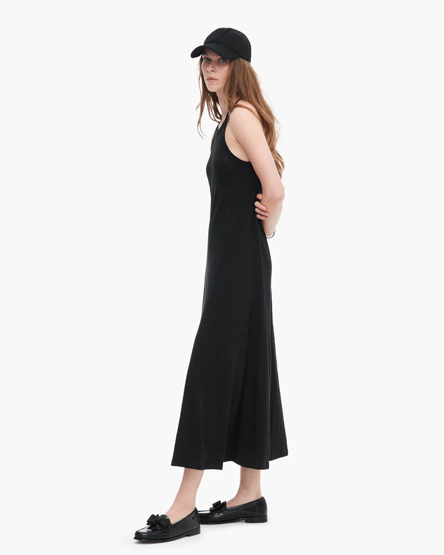 ATM SLUB JERSEY TANK MAXI DRESS