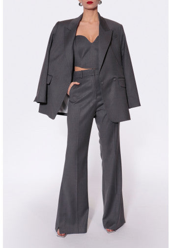 AGGI Blazer Blair Graphite Melange