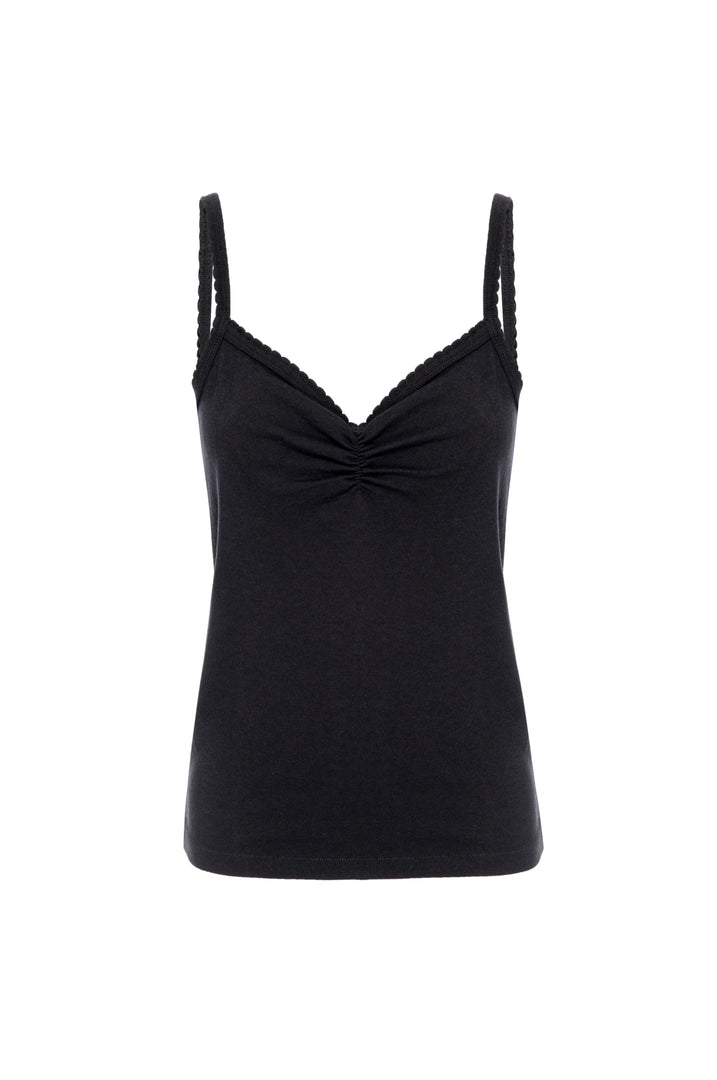 AMO SCALLOP KNIT CAMI