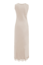 Load image into Gallery viewer, Gold Hawk Cara Luna Sleeveless Bias Dress
