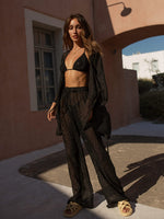 Load image into Gallery viewer, PARMIDONNA BEACH PANTS AURORA BLACK
