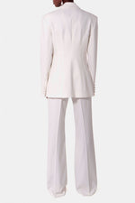 Load image into Gallery viewer, AGGI Leona Off White X Shaped BLazer White
