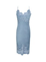 Load image into Gallery viewer, Gold Hawk Eva Coco Slip Mid-Length Dress
