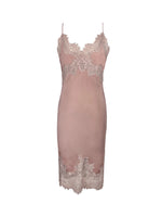 Load image into Gallery viewer, Gold Hawk Eva Coco Slip Mid-Length Dress
