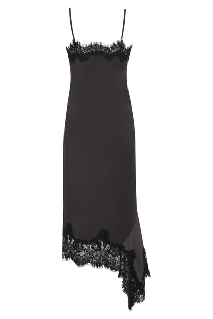 Gold Hawk Emma Sheer Bottom Slip Dress