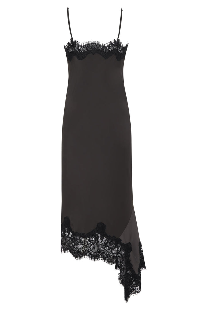 Gold Hawk Emma Sheer Bottom Slip Dress