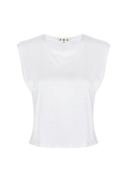 AMO SLEEVELESS BABE TEE