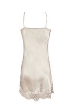 Load image into Gallery viewer, Gold Hawk Chantal Bias Short Dress
