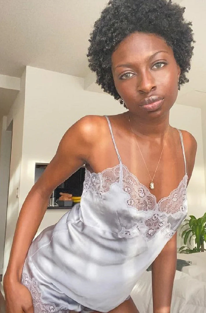 ONLY HEARTS SILK CHARMEUSE CAMI