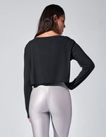 Load image into Gallery viewer, HEROINE SPORT L/S Boat Neck Top
