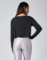 HEROINE SPORT L/S Boat Neck Top