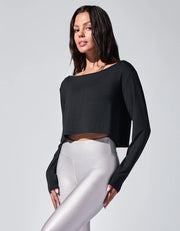 HEROINE SPORT L/S Boat Neck Top