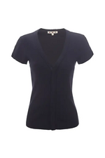Load image into Gallery viewer, AMOUR RIB TEE VINTAGE BLACK
