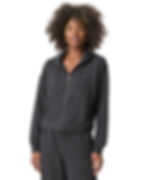 SPLENDID WAFFLE SCUBA ZIP UP