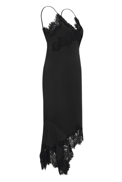 Gold Hawk Emma Sheer Bottom Slip Dress