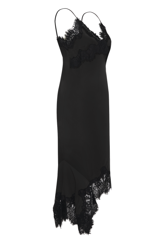 Gold Hawk Emma Sheer Bottom Slip Dress
